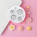 3Pcs Flower Clay Molds - Rose, Daisy, Sunflower Silicone Molds for Polymer Clay Jewelry Making - Buy Online on GoSupps.com