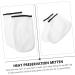Healeved 2 Pairs Hand and Foot Mask Gloves and Booties Paraffin Socks Covers Paraffin Socks for Feet Exfoliating Shower Mitts Boot Glove Knitted Fabric Hyperthermia White Facial Mask - Buy Online on GoSupps.com