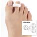 6 Pack - 5-in-1 Toe Spacer Set for Toe Alignment and Pain Relief - Buy Online on GoSupps.com