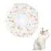 Shalyong cat protective collar cat collar soft cat restoring collar sweet round sore crane cat pets protective collar adjustable protective (m) m (16-27cm)