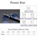 Stylish Frameless Blue Crystal Readers for Men - Lightweight 1.5+ Eyeglasses - Buy Online on GoSupps.com