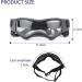 1 Small Pet Sunglasses Dog Overhead Goggles Pet Sunglasses Uv Protection Adjustable Elastic Headband (small Size) - Buy Online on GoSupps.com