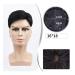 Blue Wig Toupee for Men | Human Hair V-Looped Hairpieces - Ultra Thin Skin 16x18cm & 18x20cm - Buy Online on GoSupps.com