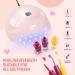 BETE 80W UV LED Nail Lamp for Nail Polish Curing | Infrared Sensor/LCD Display | Professional 36PCS LED Beads | Pink - Buy Online on GoSupps.com