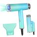 CANIGHT Foldable Hair Dryer Travel Hairdryer Foldable Hair Dryer for Curly Hair Diffuser Brushless Motor