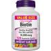 Webber Naturals Biotin Extra Strength 10 000 mcg 120 Capsules