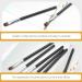 LALAFINA 100pcs Eye Shadow Brush Face Makeup Face Cosmetics Eye Brush Eye Tool Brush Mix Miss - Buy Online on GoSupps.com
