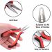Hair Extension Tool Kit with Pliers, Pulling Hook, Beads Device, Comb, and Clips - 3Pcs Alligator Clips Included - Buy Online on GoSupps.com