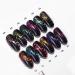 Minkissy 5D Nail Gel Cat Eye Gel Nail Polish Set Eye Gel Nail Polish Cat Eye Nail Polish Kit Cat Eye Polish Magnetic Polish for Nail Art Design (As shown 2) Womens Manicure Cat Picture 2 - Buy Online on GoSupps.com