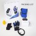 Rehabilitation Gloves Finger Orthoses Hemiplegia Finger Rehabilitation Trainer Robot Gloves for Stroke Hemiplegia Hand Function Recovery Relief Finger Cramps Left-M Left Medium - Buy Online on GoSupps.com