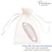 Parcelona French Curved Tortoise Shell Celluloid Ponytail Holder Banana Hair Clip Medium Size - No Slip Grip | Made in France - Buy Online on GoSupps.com