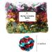 SunGrow Cat Crinkle Balls - Lightweight Toy for Kittens and Adult Cats - 1.5-2 Inches - 12 Pieces Multicolor - Buy Online on GoSupps.com
