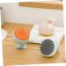 Skisuno 3-in-1 Silicone Shampoo Brush - Salon Quality Haircare & Scalp Massage Brush for Effortless Hair Washing - Buy Online on GoSupps.com