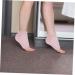 ULTECHNOVO 1set Heightening Socks Heel Softening Socks Soft Silicone Heel Lift Insole Sole Height Increase Invisible Sock Pad Sole Lifts Polyester Cotton Increased Heel Socks Men and Women 12.5x11cm Pink - Buy Online on GoSupps.com