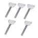 BuxiuGK 5 pieces tube squeezer metal tube press tube key toothpaste squeezer tube squeezer for hair gel hand cream