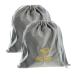 Beatifufu Hair Dryer Bag 2pcs Hair Dryer Storage Bag Travel Hair Dryer Drawstring Storage Bag Carry Bag Classic Blow Dryer Bag 30.00X25.00X0.50CM Grey