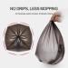 2Rolls /100pcs Household Rubbish Bag For Bathroom Garbage Bag Kitchen Points Off Trash Can Bin Disposable Plastic Bags Black 2 rolls /100pcs - Buy Online on GoSupps.com