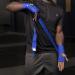 Muvin Boxing Hand Wraps - 180 Inches Semi-Elastic Blue - 1 Pair for Men & Women | Kickboxing, Muay Thai, MMA, Krav Maga - Combat Sports - Buy Online on GoSupps.com