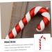 Alipis 1pc Christmas Ornaments Decor Mini Accessories Home Red Candy Tree Party Ornament Cosmetics Outdoor Red 15X7X2CM - Buy Online on GoSupps.com