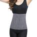 ITODA Warmer Lower Back Brace | Compression Abdominal Binder for Lumbar Support | Breathable Pain Relief Wrap for Men & Women - Grey L - Buy Online on GoSupps.com