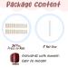 Buy BABALAL Long Press on Nails - 24Pcs Squoval Green French Nails with 3D Flower Charm & Jeweled Design - Handmade Acrylic Glue-ons for Stunning Manicure - Buy Online on GoSupps.com