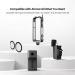 Insta360 X3 Aluminum Protective Frame with Silicone Lens Guards and Cold Shoe Mount - Durable Metal Housing Cage Bundle - Buy Online on GoSupps.com