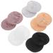 GALPADA 5 Pairs Invisible Five Toe Socks Forefoot Covers Girl Sock Foot Cushions for High Heels Socks for Girls Women High Heel Socks Women's Thin Section Casual Socks Cotton