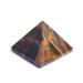 Natural Crystals&Gmestone Pyramid Quartz Stone Hand Polished Tiger Eye Pyramids 60MM 2.36inches Stone Collection