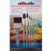 Creative Mark Mimik Synthetic Squirrel Hair Watercolor Brushes - Animal-Friendly Brushes for Painting & Crafts - Rigger 3 - Set of 3 - Buy Online on GoSupps.com