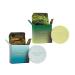 Exfoliating Bars of Soap From Natural Ingredients  Assorted Scents - Icelandic Kelp and Moss  Set of 2  4 Ounce Each