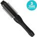 REVAMP Progloss Perfect Finish Big Volume Wave Hot Brush with Ceramic Ionic Barrel - Adjustable Temperature, Progloss Oil Infused - Black - Buy Online on GoSupps.com