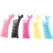 Double Layer Hair Sectioning Clip 5 Pairs ABS Clips for Easy and Durable Grip Clip for Hairstylists At Home Hair Salon - Buy Online on GoSupps.com