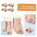 Gleavi Two Hole Toe Separator 4pcs - Silicone Bunion Guard & Nail Art Stand - Foot Care Supplies for Men and Women - Assorted Color - Buy Online on GoSupps.com