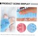 Frcolor Silicone Shampoo Brush for Men & Children - Scalp Massage & Blood Circulation - Portable Hair Care Device - Buy Online on GoSupps.com