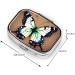 Cute Butterfly 2 Compartment Pill Case | Small Travel Pill Organizer Box for Pocket & Purse - Buy Online on GoSupps.com