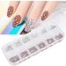 Rhinestones Nail Rhinestones Manicure Rhinestones Nail Art Accessory Nail Art Learners(Rhinestone 8#) - Buy Online on GoSupps.com
