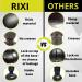 Rixi Ninja Kids Punching Bag Set | 63 inch Inflatable Black-Yellow Punching Bag for 3-12 Years Old | Includes Boxing Gloves and Air Pump - Buy Online on GoSupps.com