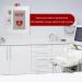 Qianmei Wall-Mounted AED Cabinet with Alarm & Flashlight | Secure Defibrillator Storage for Public Spaces - Buy Online on GoSupps.com
