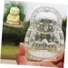 TEHAUX 4 pcs Fruit Forming Watermelon Shape Growth Ginseng Tiny Melon Shaping Diy Tool Cucumber Duddha Transparentx2pcs 10x7cmx2pcs - Buy Online on GoSupps.com