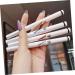 Angoily 6pcs Eyeliner Pen White Liquid Eyeliner Ultra-fine Felt-tip Eyeliner Template Miss Abs Very Fine - Buy Online on GoSupps.com