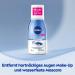 Nivea Double Effect Eye Make-Up Remover 125 ml - Gentle Facial Cleanser for Sensitive Eyes - Removes Waterproof Make-Up - Unscented - 1 Pack - Buy Online on GoSupps.com
