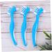 Beavorty Double Sided Toothbrush - 3 Pack Denture Cleaning Brush | Artificial Tooth Cleaner for Effective Oral Care - Buy Online on GoSupps.com