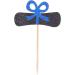 3 Pack Graduation Cupcake Insert 2022 Book Roll Doctor Hat Shape Black Blue Graduation Cake Insert Graduation Cupcake Topper for Celebrate Success Graduation - Buy Online on GoSupps.com
