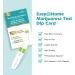Easy Home Marijuana Test Dip Card: THC Test Kit Quick Urine Drug Test Panel 5 Pack Weed/Cannabis Screen Test Strips Highly Sensitive 50 ng/mL Cutoff -#EDOAP-114 5 Count - Buy Online on GoSupps.com