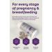 Pregnancy Vitamins for Women, Prenatal & Postnatal, 20+ Folate & Vegan, 60 Ct - Buy Online on GoSupps.com