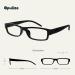Opulize Ace Reading Glasses 6 Pack - Classic Narrow Frame Scratch-Resistant Black Spring Hinges for Men & Women | +1.00 Magnification - Buy Online on GoSupps.com