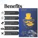 Supreme Trimmer 3-in-1 Aftershave Wipes | Alcohol-Free Body & Face Wipes | Travel-Friendly | No Burn No Irritation | Fresh Ocean Scent | 50 Individually Wrapped - Buy Online on GoSupps.com