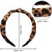 4-Pack Leopard Hair Bands & Headbands for Women - Stylish Wide Leopard Pattern Hair Accessories - Buy Online on GoSupps.com