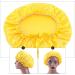 Satin Sleeping Cap Set | Shower & Chemotherapy Hair Cover Bonnet | Hair Loss & Salon Beauty Caps - Yellow (2 Pcs) - Buy Online on GoSupps.com