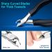Professional Ingrown Toe Nail Clippers for Seniors - Stainless Steel Pedicure Cutter for Thick Nails - Sharp Curved Blade for Men - Buy Online on GoSupps.com